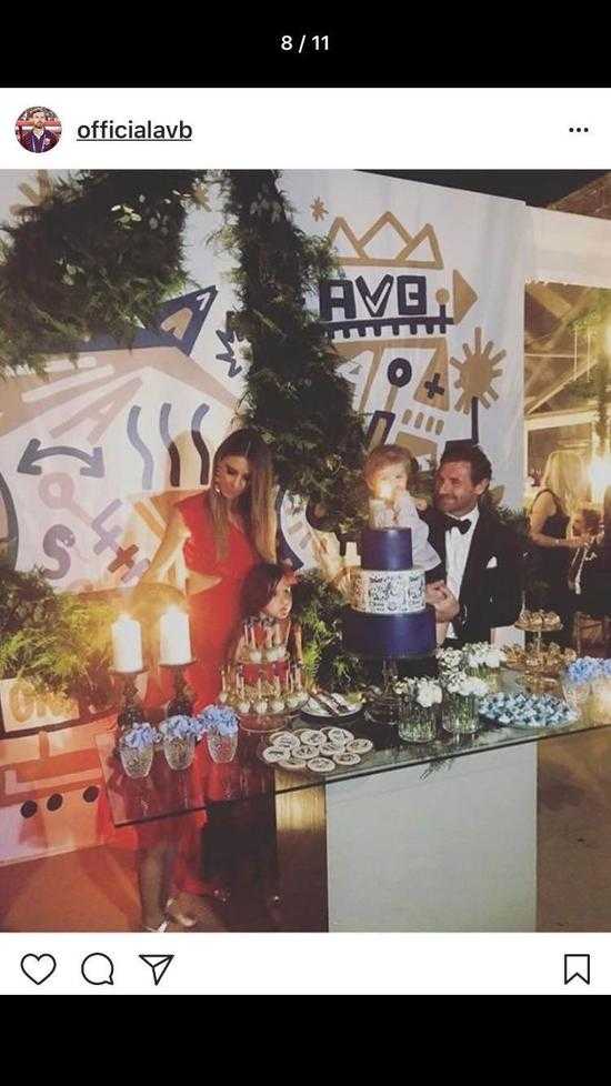 圖說：主帥博阿斯在假期回到波爾圖和家人親友團(tuán)聚，提前舉辦了自己的40歲生日晚宴。