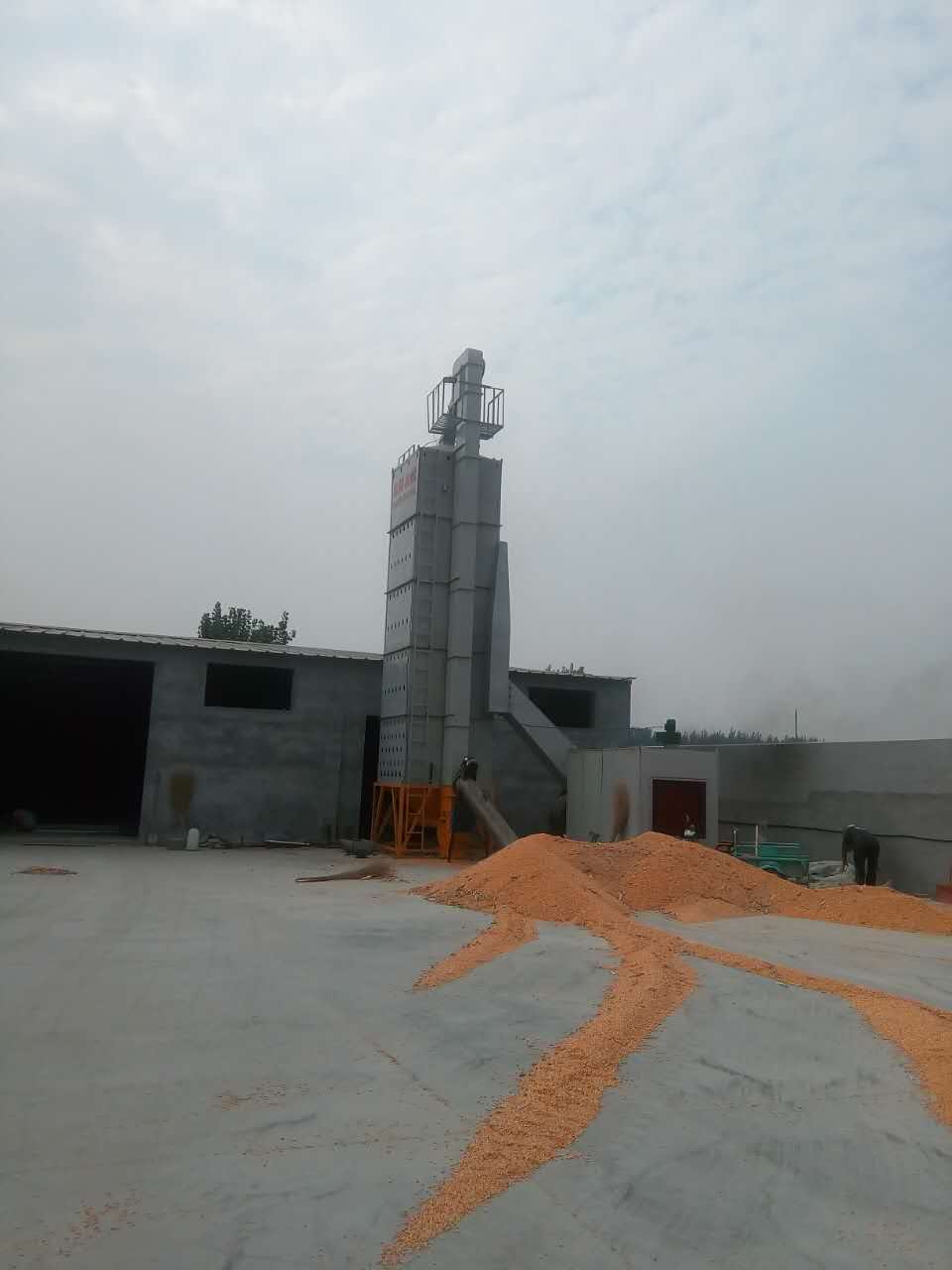 振科推出日產10_500噸玉米烘干機規格齊全可定制