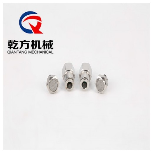 304/316內(nèi)螺紋快插直通，氣動(dòng)快插接頭 平頭消音器