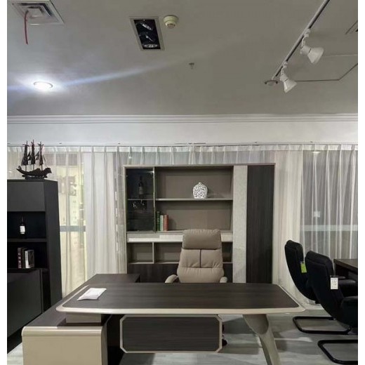 湘潭市辦公家具廠家 實木班臺 湘潭漢風辦公家具工廠