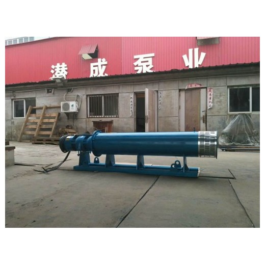天津臥式深井潛水泵-帶有導流罩-躺臥式潛水泵廠家