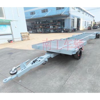 18噸牽引式船舶舯段轉運工具平板拖車