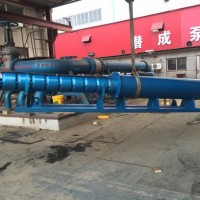 適用于水池河道取水臥式潛水泵QJW140-154-100KW